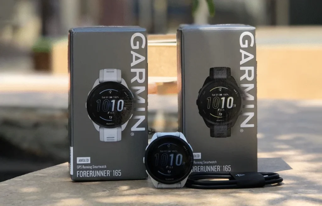garmin forerunner 165 fitness watch product image