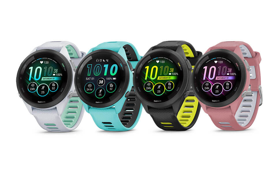 garmin forerunner 265 design and color options