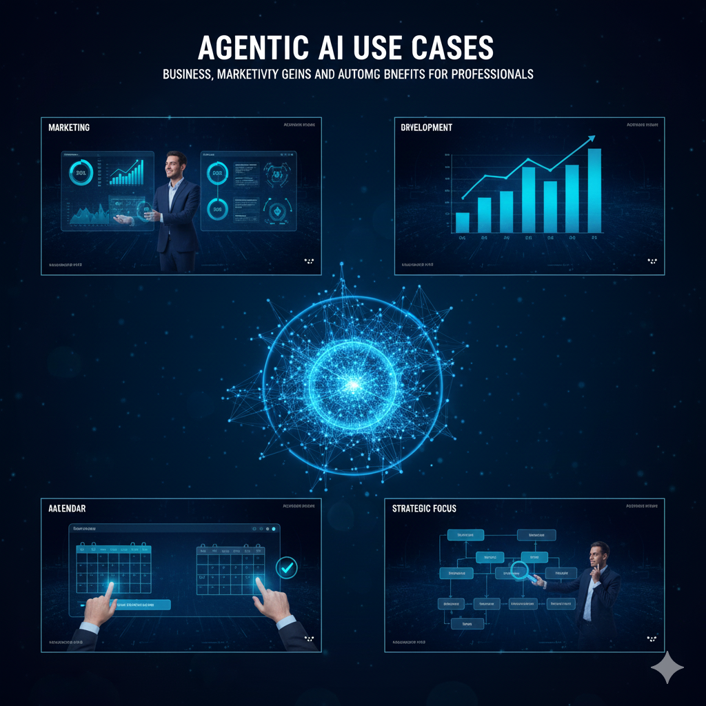 agentic ai productivity gains and automation benefits for professionals