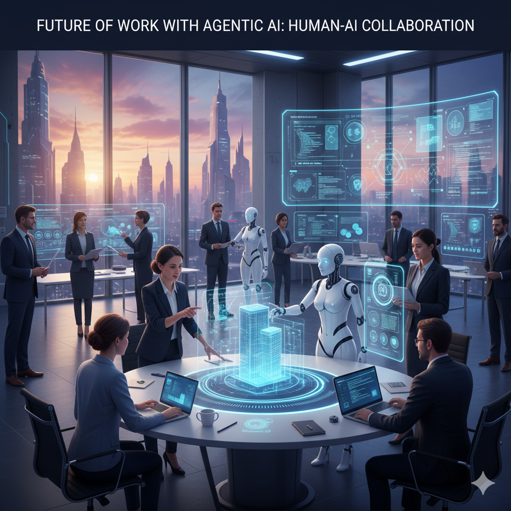 future of work with agentic ai and human ai collaboration