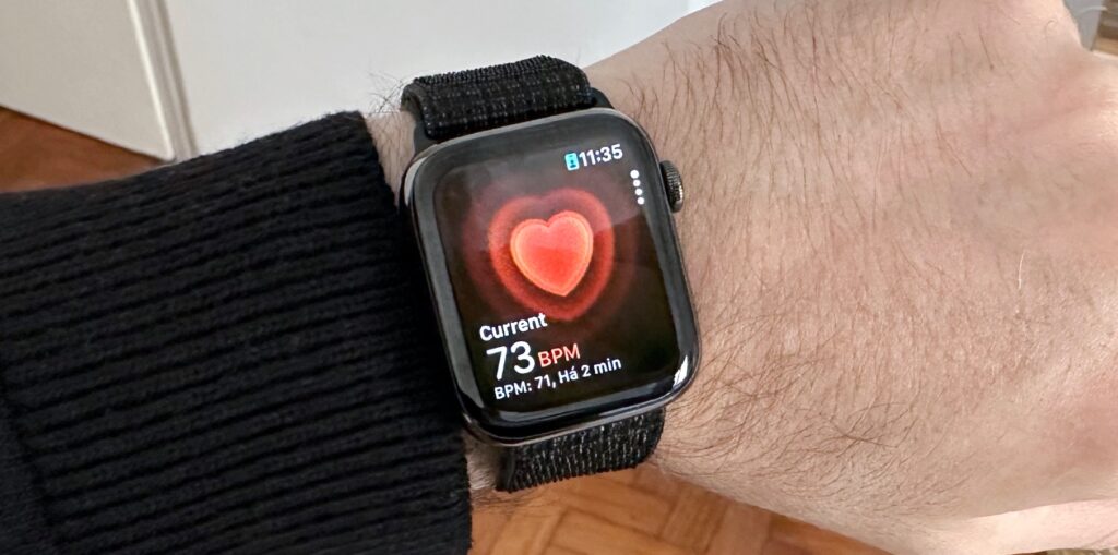 watchos 10 heart rate measure bgr