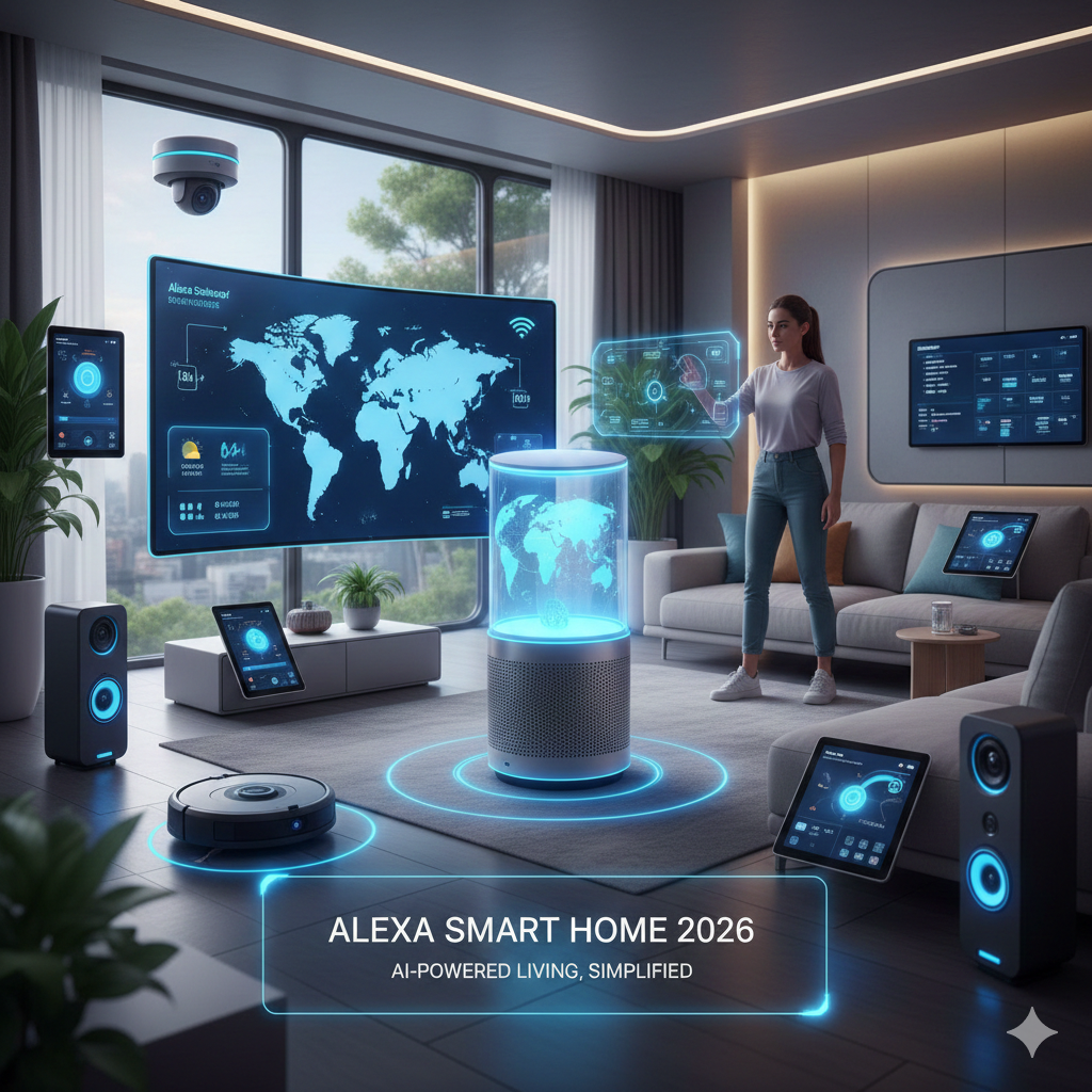 alexa smart home ecosystem with physical ai devices in 2026
