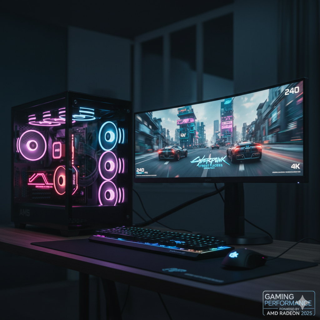 gaming performance powered by amd radeon 2025 gpu