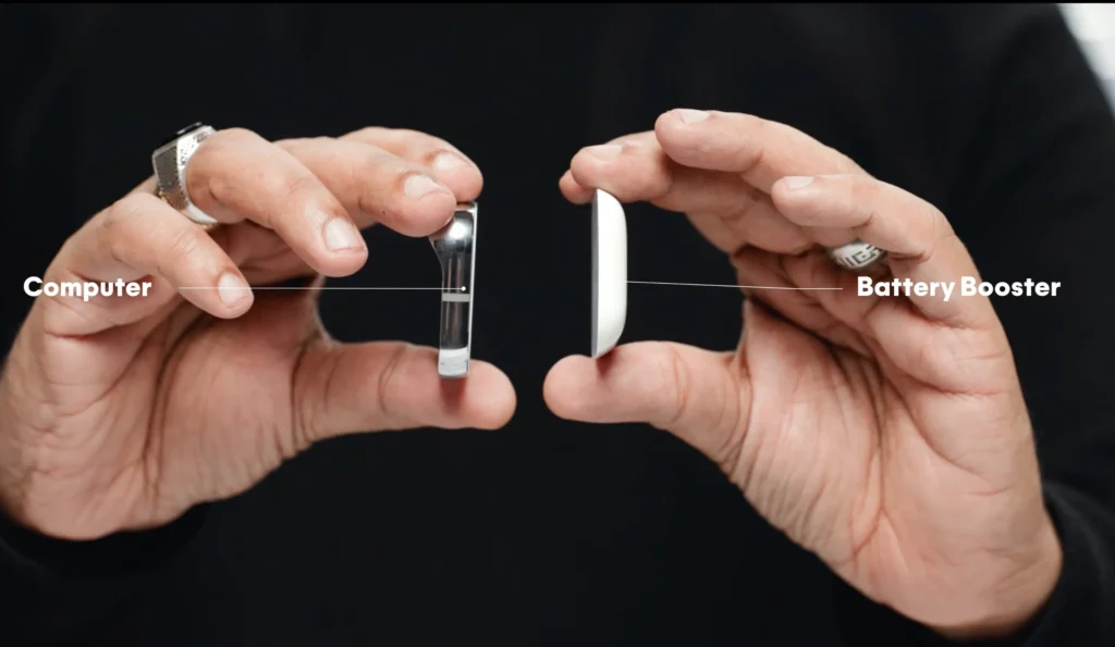 humane ai pin design thickness and wearable form factor